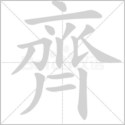 齊名字意思|取名用齊字？必看含義